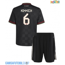 Camisa de time de futebol Bayern Munich Joshua Kimmich #6 Replicas 3º Equipamento Infantil 2025-26 Manga Curta (+ Calças curtas)